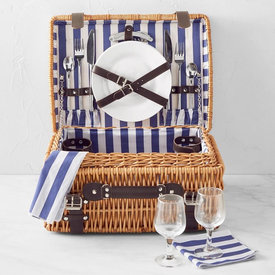 Outdoor Picnic Basket Williams Sonoma AU